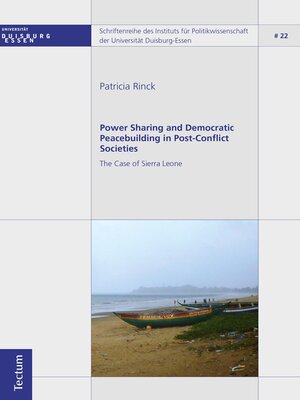 cover image of Power Sharing and Democratic Peacebuilding in Post-Conflict Societies